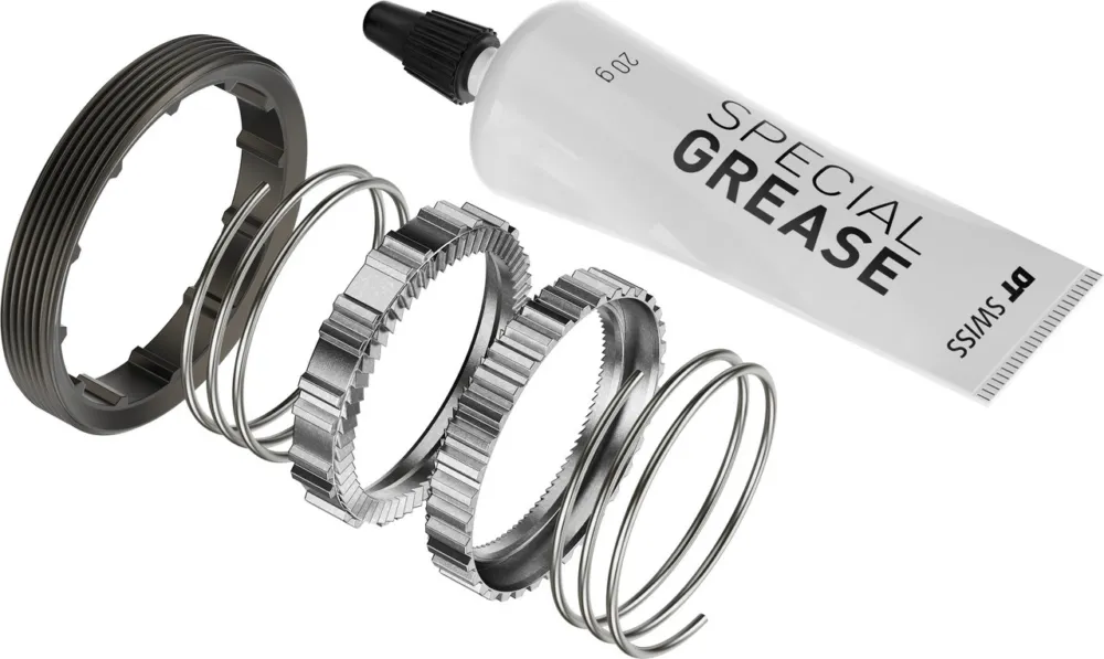 DT Swiss Anti Pedal Kickback Umrüstkit DEG DF für E-MTB - schwarz | Ratchet DEG 72/90 Beliebt