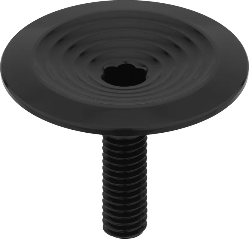 Heißes Angebot absoluteBLACK Premium Integrated Top Cap Ahead Kappe - black