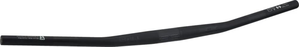 Markenprodukt SQlab 3OX MTB 31.8 Low 15 mm Riser Carbon Lenker - schwarz | 780 mm 12°