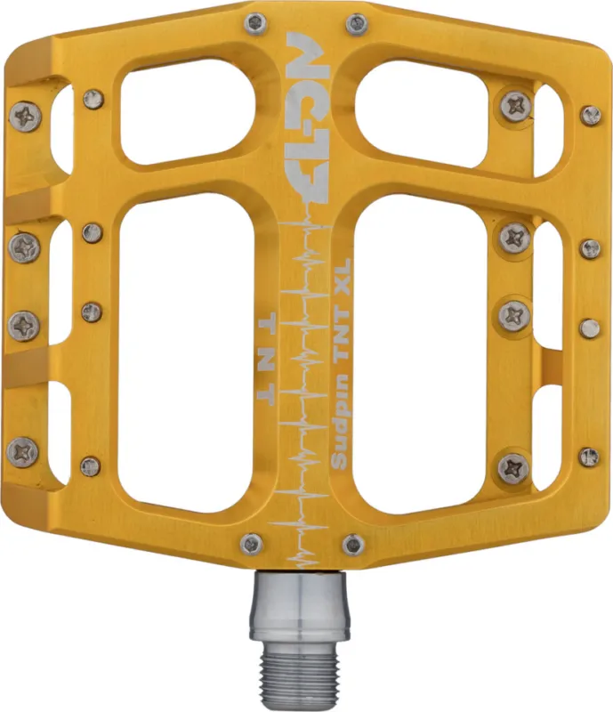 Jetzt Bestellen NC-17 Sudpin IV XL TNT Plattformpedale - gold