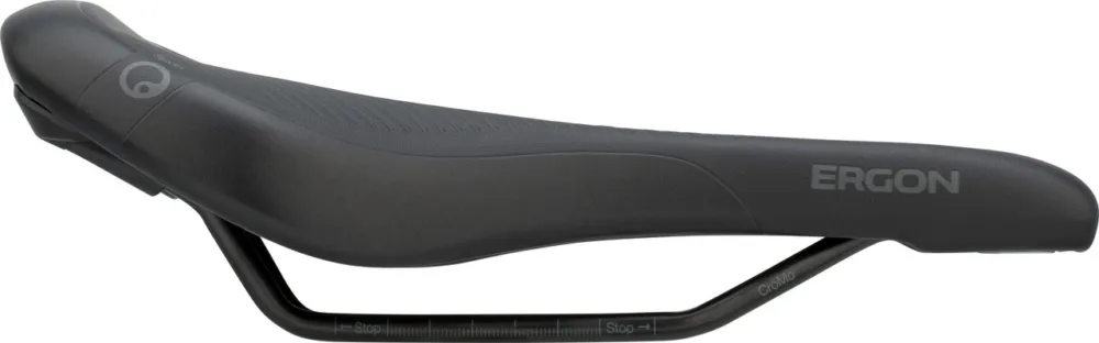 Zertifiziert Ergon SM E-Mountain Sport Women Damensattel - black | 155 mm