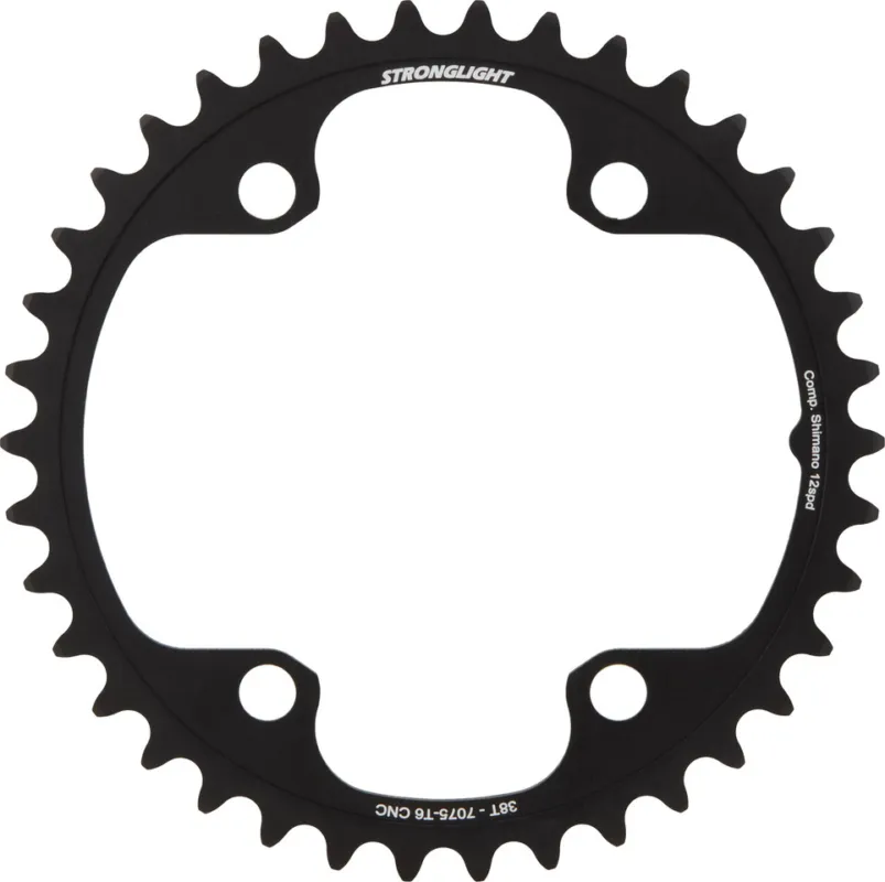 Beliebt Stronglight Shimano FC-R8100/7100 Kettenblatt 12-fach - black | 44-56 | 44 Z
