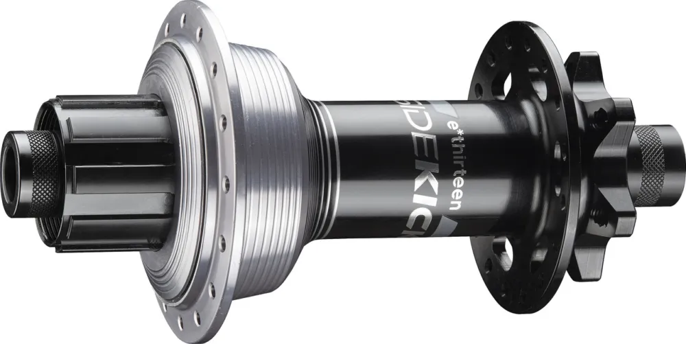 Gratis Versand e-thirteen Sidekick DH Disc 6-Loch Boost HR-Nabe - black-sterling silver | 12 x 157 mm / 32 Loch / e13