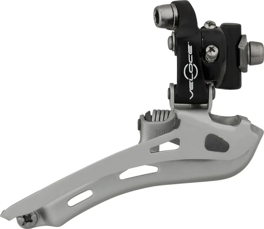 Campagnolo Veloce Umwerfer 2-/10-fach - schwarz | Anlöt Schnäppchen