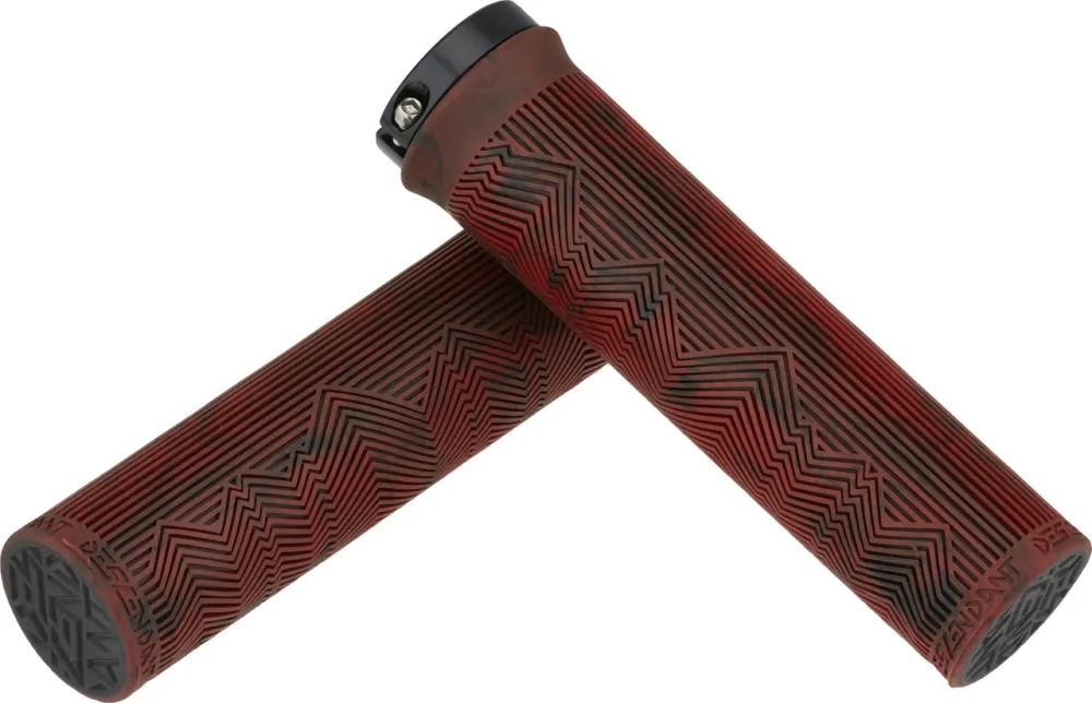 Truvativ Descendant Lenkergriffe - red-black marble | 133 mm Top-Angebot