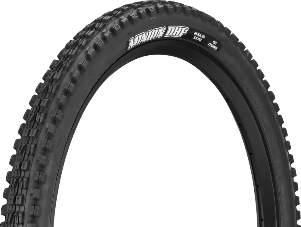 Maxxis Minion DHF MaxxPro Downhill 26" Drahtreifen - schwarz | 26 " | 63 mm | 63-559 | 2.5 " Kostenloser Rückversand