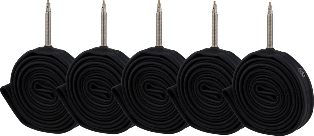 Continental Schlauch Race 28 Werkstattverpackung - 5 Stück - universal | SV | 20-622 bis 25-630 | 20-25 x 622-630 SV 42 mm | 42 mm Expressversand
