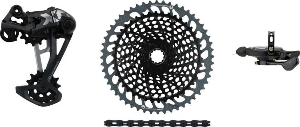 Bestseller SRAM X01 Eagle 1x12-fach E-Bike Upgrade-Kit mit Kassette - black - XX1 black | SRAM XD | 14 Zähne | SRAM XD | ohne | 10-52 | ohne | ohne