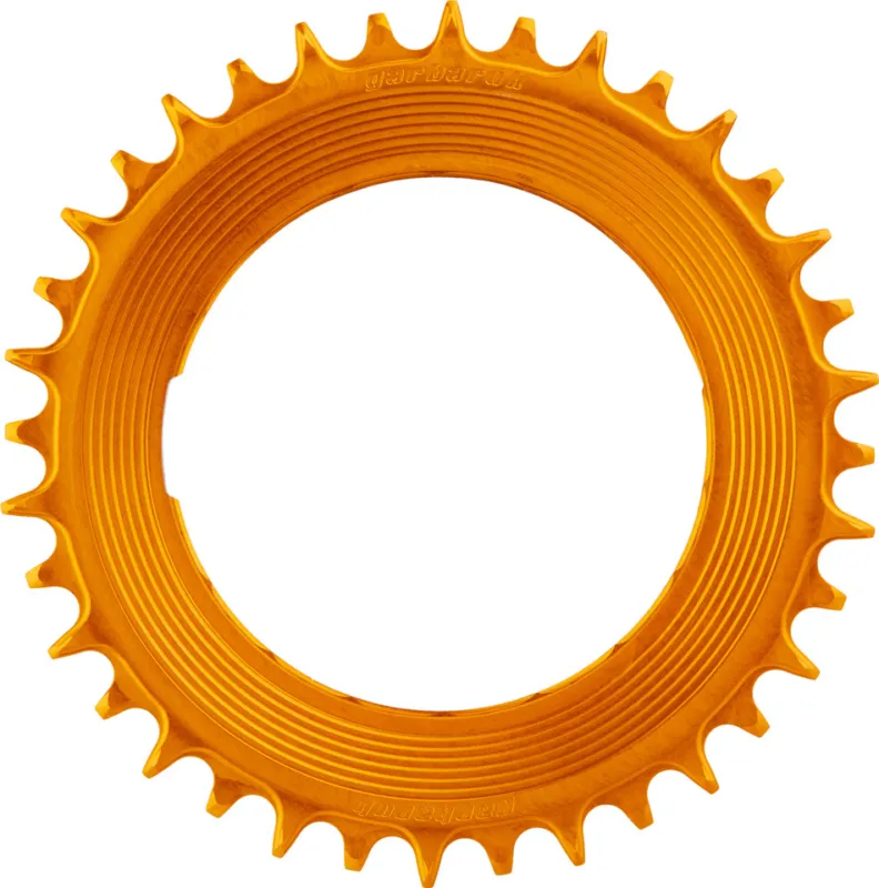 Garbaruk Thread Mount Kettenblatt für SRAM XX/XX SL PM 0mm Rund - orange | 36 | 36 Z Preiswert