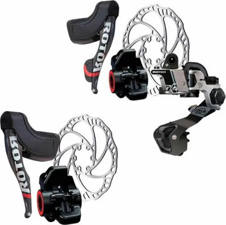Rotor 1x13 Bremsen und Schaltwerk Set Road Upgrade-Kit - schwarz | ohne Neu Im Sortiment