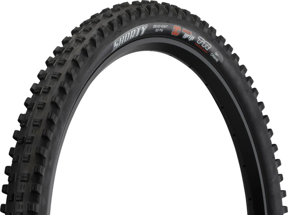 Must-Have Maxxis Shorty 3C MaxxGrip DH WT TR 29" Faltreifen - schwarz | 29 " | 61 mm | 61-622 | 2.4 "