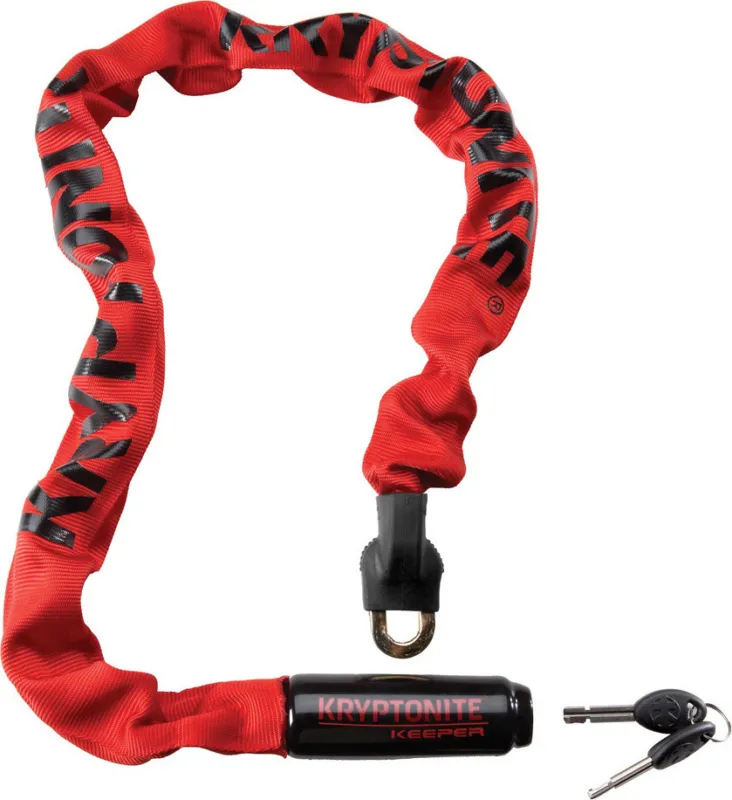 Mega-Angebot Kryptonite Kettenschloss Keeper 785 - rot | 85 cm