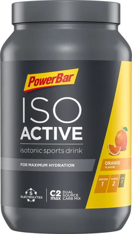 Powerbar Isoactive Isotonisches Sportgetränk - 1320 g - orange Sale