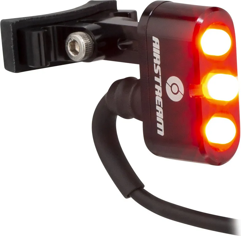 Sonderaktion Supernova Airstream 2 Tail Light2 LED Rücklicht Sattelstützmontage m. StVZO-Zul. - schwarz