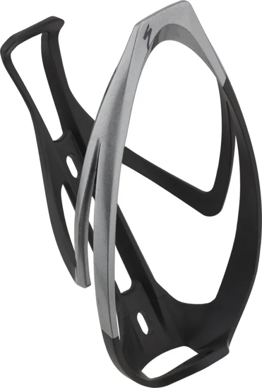 Kostenloser Rückversand Specialized Rib Cage II Flaschenhalter - matte black-liquid silver