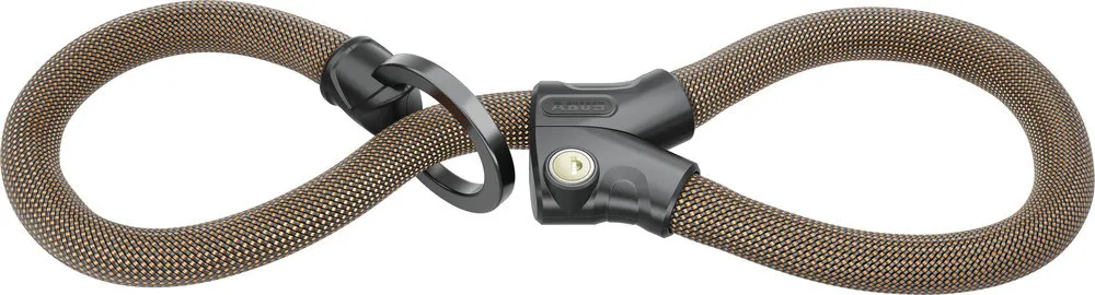 Neu Im Sortiment ABUS Infinity Loop 1806 Kettenschloss - orange | 140 cm