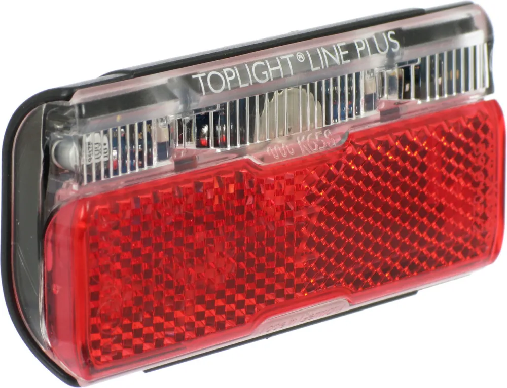 busch+müller Toplight Line Plus LED Rücklicht mit StVZO-Zulassung - transparent-schwarz | 80 mm Top-Seller