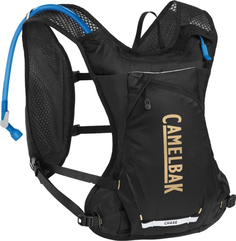 Angebot Camelbak Chase Race 4 Trinkweste + 1,5 l Crux Trinkblase - deep sea