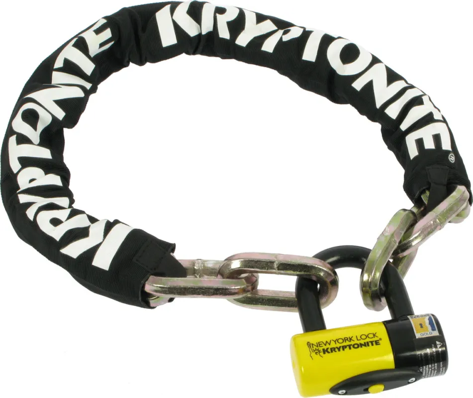 Kryptonite New York Fahgettaboudit® Kettenschloss - schwarz Super-Preis