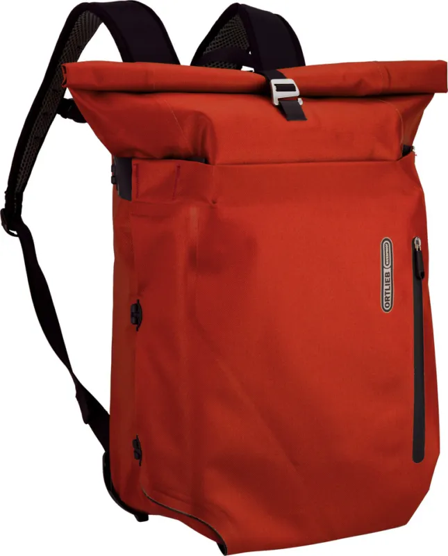 Kostenfreie Lieferung ORTLIEB Vario QL2.1 26 L Rucksack-Fahrradtasche Hybrid - rooibos | 26000 ml