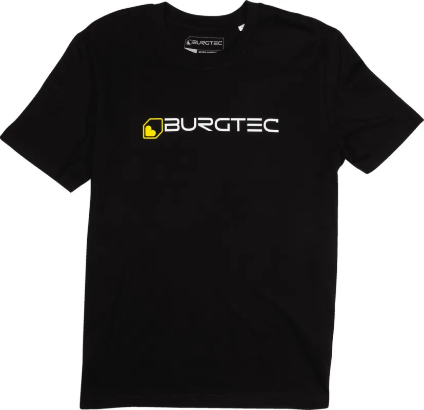 Burgtec Logo T-shirt - black | L Markenware