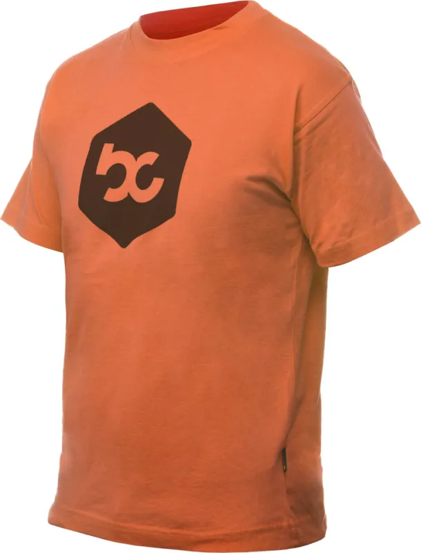 Meistverkauft bc basic Kids T-Shirt Logo - dark orange | 158/164 | L