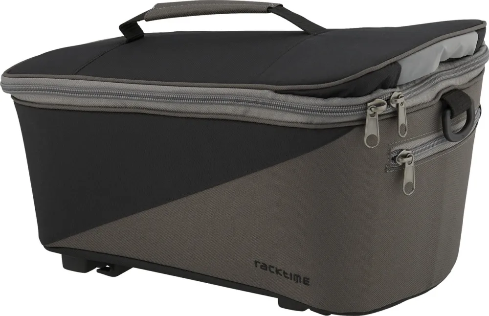 Beliebt Racktime Talis 2.0 Fahrradtasche - carbon black-stone grey | 8000 ml