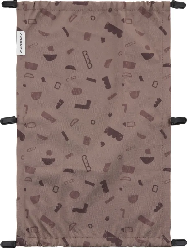 Croozer Sonnenschutz für Kid Vaaya 1 / Kid Keeke 1 Kollektion Kraams - red patterned Neue Kollektion