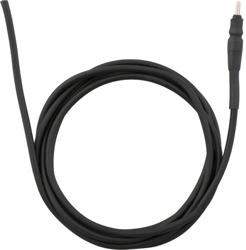 SON Koaxialkabel mit Koaxstecker konfektioniert - schwarz-silber | 140 cm Kostenloser Versand