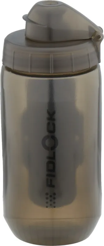 Preis Gesenkt FIDLOCK TWIST Trinkflasche 450 ml mit bottle connector Modell 2022 - transparent-schwarz | 450 ml