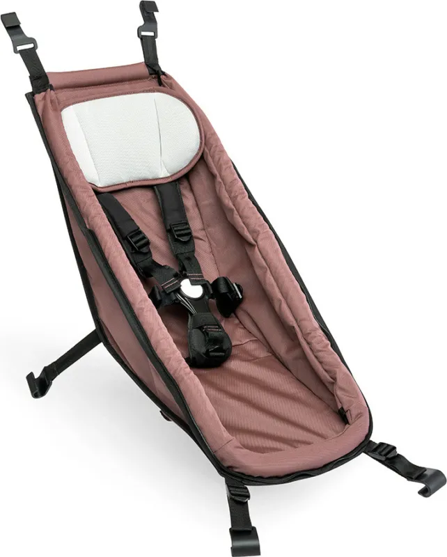 Meistverkauft Croozer Babysitz für Kid Anhänger ab 2014 Kollektion Kraams - blossom red