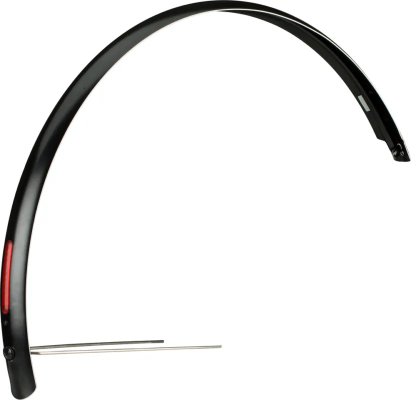 Curana C-Lite Schutzblech-Set mit integriertem Rücklicht mit StVZO-Zulassung - schwarz | 45 mm / 28" Preisreduziert