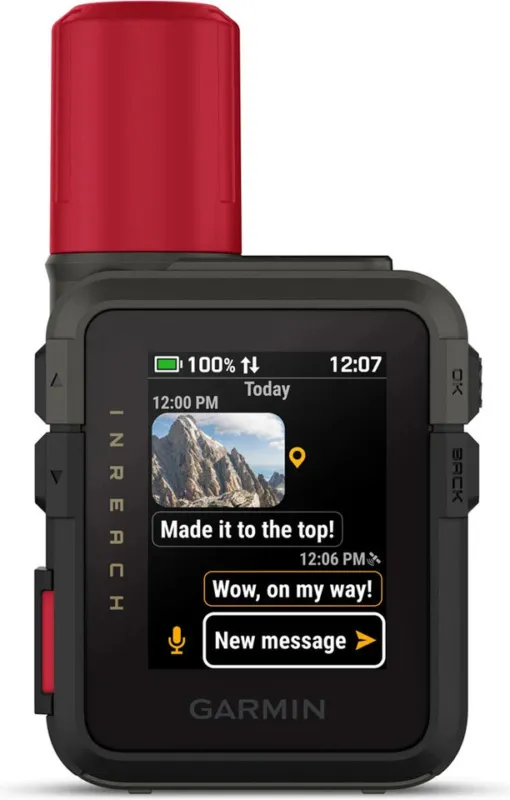 Garmin inReach Mini 3 Plus Satelliten-Kommunikationsgerät - schwarz-rot Jetzt Bestellen