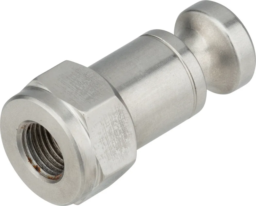 Croozer Achsmutterkupplung - silver | 3/8 x 26 Nur Heute