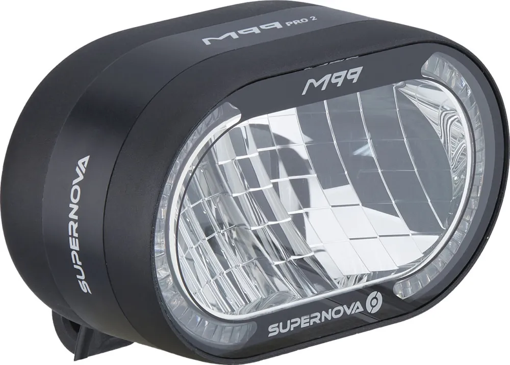 Saisonangebot Supernova M99 Pro 2 LED E-Bike 45 Frontlicht mit StVZO-Zulassung - schwarz | 3000