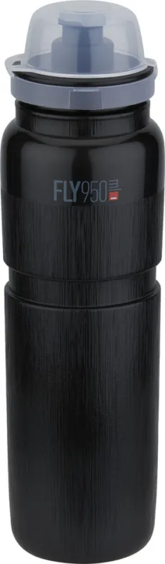 Echt Elite Fly MTB Tex Trinkflasche 950 ml - schwarz | 950 ml