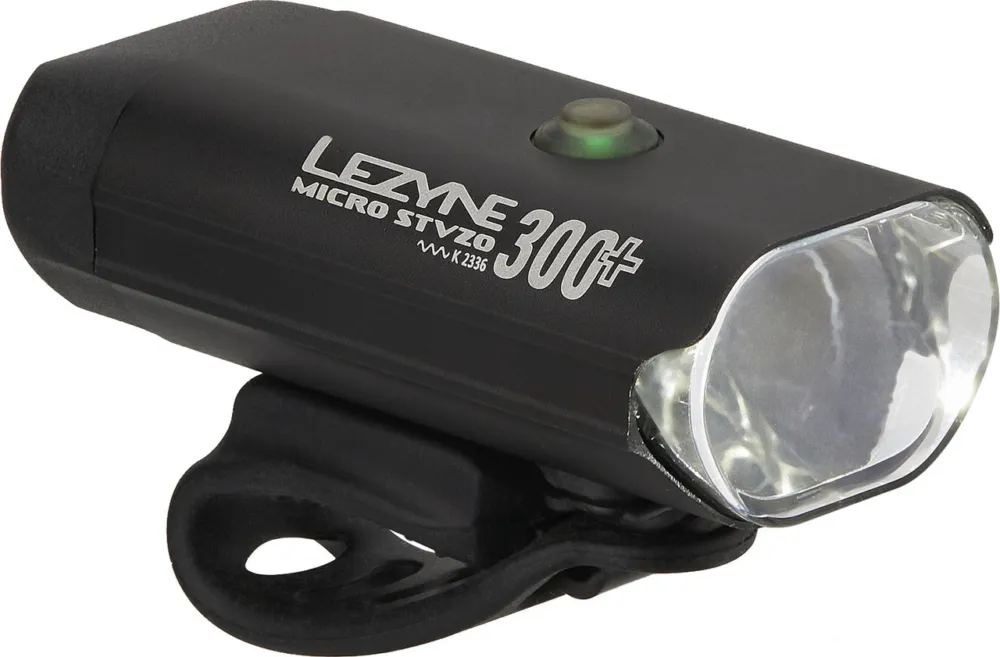 Lezyne Micro 300+ LED Frontlicht mit StVZO-Zulassung - satinschwarz | 300 Sofort Bestellen