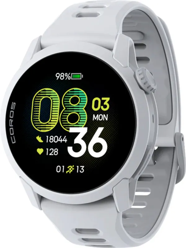 Coros Pace 4 mit Silikon-Armband Multisport Smartwatch - white Schnäppchen