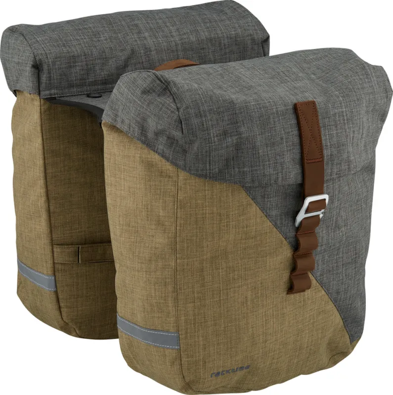 Racktime Heda 2.0 Fahrradtaschen - desert sand-dust grey | 24000 ml Super-Preis