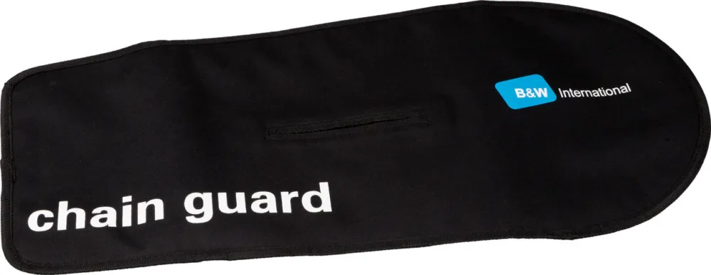 Zertifiziert B&W Chain Guard Kettenschutz - schwarz