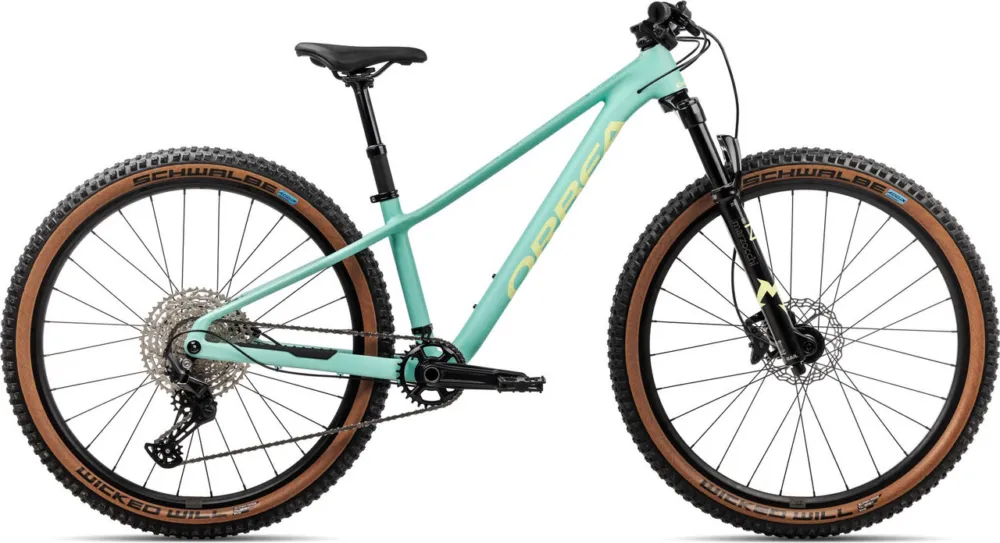 Heißes Angebot Orbea KIMU 27 H10 27,5" Kinderfahrrad - aloha green | 27,5" (650B) | 155,0 mm
