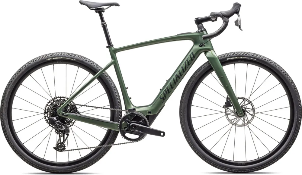 Specialized Turbo Creo SL Comp Carbon 28" E-Gravelbike - cypress metallic-black liquid metallic | S | 55 mm | 170,0 mm | 28" Heißes Angebot