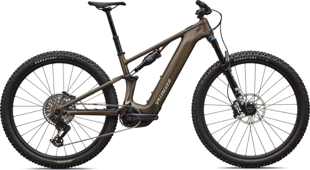 Specialized Turbo Levo R Comp Carbon 29" E-Mountainbike - gloss gunmetal-white mountains | 44 mm | 140 mm | 29" | 160,0 mm | XL Zertifiziert
