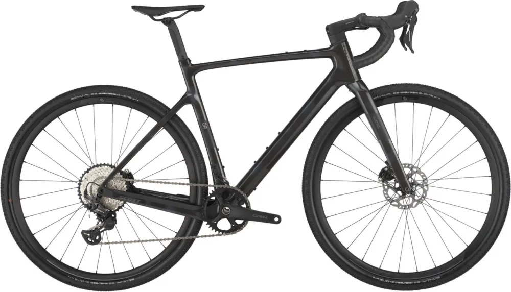 Scott Addict Gravel 40 Carbon 28" Gravelbike - python black | M | 28" | 50 mm Mega-Angebot