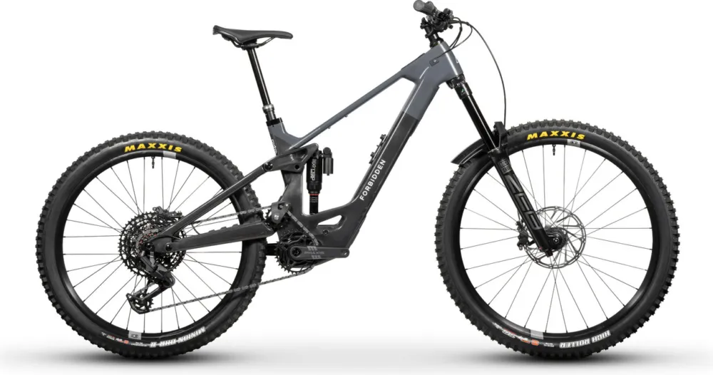 FORBIDDEN Dreadnought E T4 Carbon 29"/27,5" E-Mountainbike - sunny daze | 180 mm | 44 mm | XL | 29" (VR)/27,5" (HR) | 150,0 mm Ausverkauf