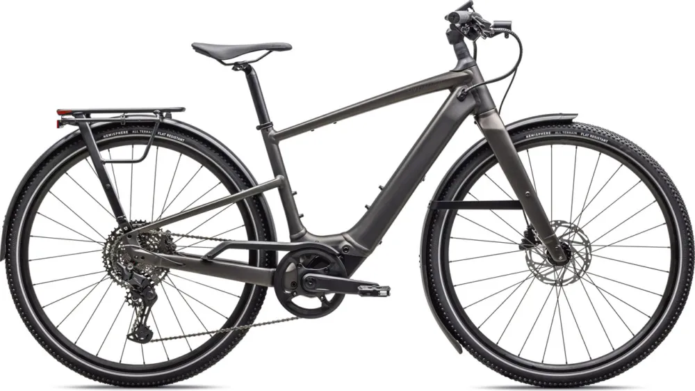 Schnäppchen Specialized Turbo Vado SL 2 4.0 28" E-Trekking-Bike - satin gunmetal-smoke frost | XL | 175,0 mm | 50 mm