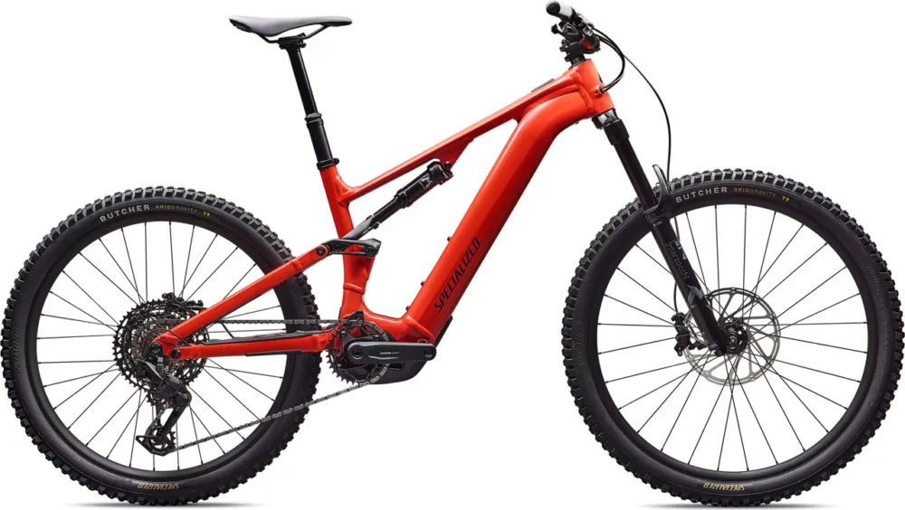 Specialized Turbo Levo 4 Alloy 29"/27,5" E-Mountainbike - gloss deep orange-deep lake | 155,0 mm | 160 mm | 29" (VR)/27,5" (HR) | XL Echt