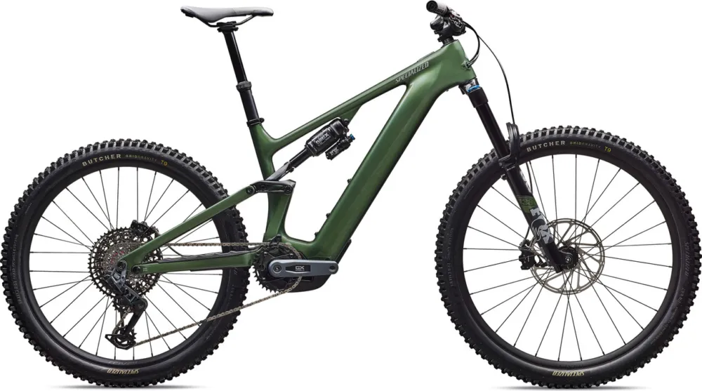 Specialized Turbo Levo 4 Expert Carbon 29"/27,5" E-Mountainbike - gloss cypress metallic-silver dust | 160 mm | 155,0 mm | 29" (VR)/27,5" (HR) | S | 44 mm Geprüft