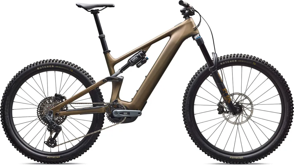 Specialized Turbo Levo 4 Expert Carbon 29"/27,5" E-Mountainbike - satin burnt gold metallic-doppio | 160 mm | 155,0 mm | 29" (VR)/27,5" (HR) | S | 44 mm Preiswert