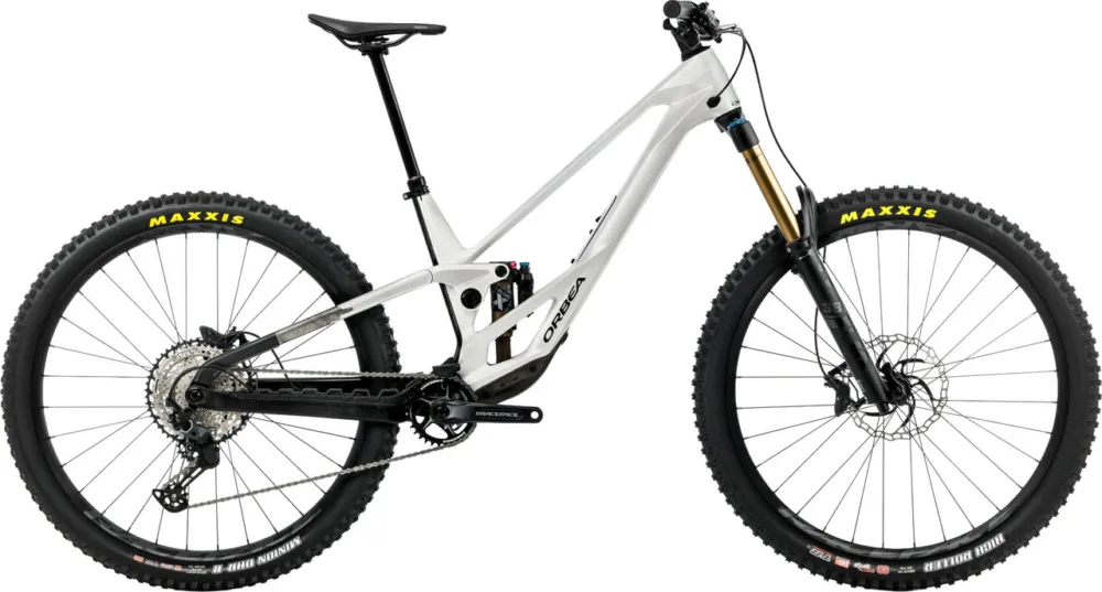 Orbea RALLON E10 Long Carbon 29" Mountainbike - white chic-diamond black gloss | L | 44 mm | 29" | 180 mm Direkt Vom Hersteller